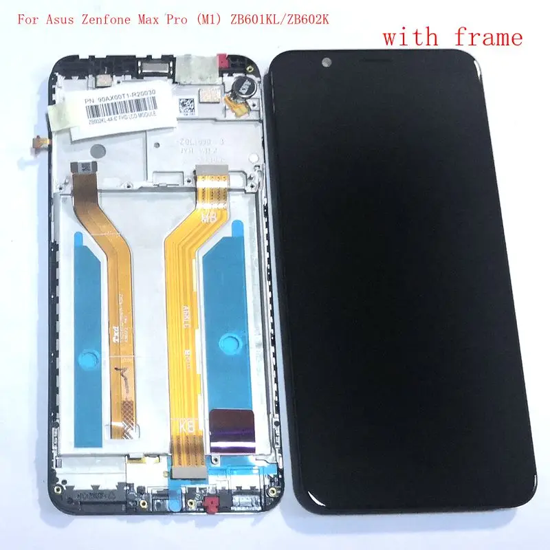 ЖК-экран для Asus Zenfone Max Pro (M1) ZB601KL ZB602KL X00TD дигитайзер сенсорного стекла в сборе