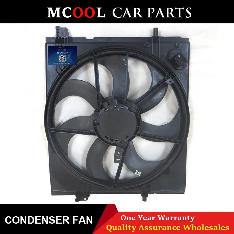 For Auto Ac Cooling Condenser Fan For Car Nissan Qashqai 2.0 For