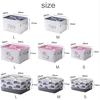 Fabric Storage Basket Toy Organizer Clothes Basket With Handle Kids Toy Storage Box Book Desktop Organizer Laundry Basket 6