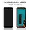 ЖК-дисплей J6 для Samsung Galaxy J6 2022 J600 J600F J600Y ЖК-дисплей сенсорный экран дигитайзер сборка замена может регулировать яркость ► Фото 2/6