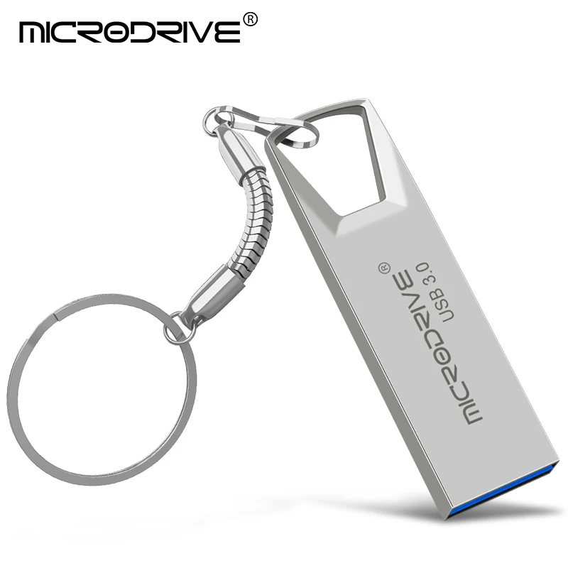 Флэш накопитель флеш USB 3 0 128 Гб 64 ГБ 32 16 водонепроницаемый серебристый/черный|USB