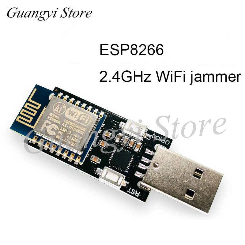 ESP8266 WiFi Killer Беспроводная сетевая макетная плата CP2102 Автоматическое отключение