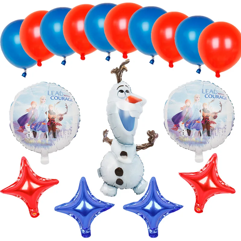 1 комплект Эльза баллоны Олаф globos Frozen 2 32 дюйма детский душ девочка фольга