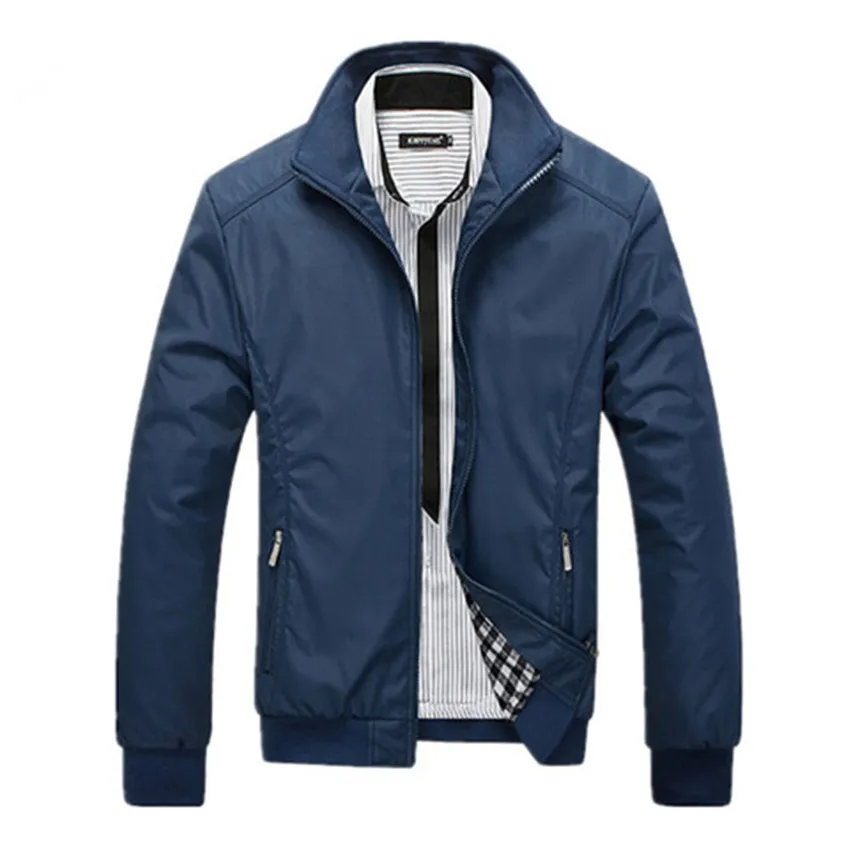 

Men's Jacket Spring Daily Sports Solid Color Slim Fit Lapel Business Casual Loose Office Men's Clothing WAGGIE'S WALKER New 2020
