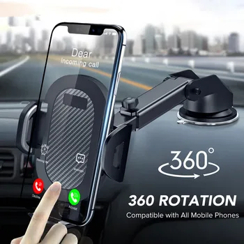 

Sucker Car Phone Holder Mobile Phone Holder Stand in Car No Magnetic GPS Mount Support For iPhone 11 Pro For Xiaomi Samsung Case