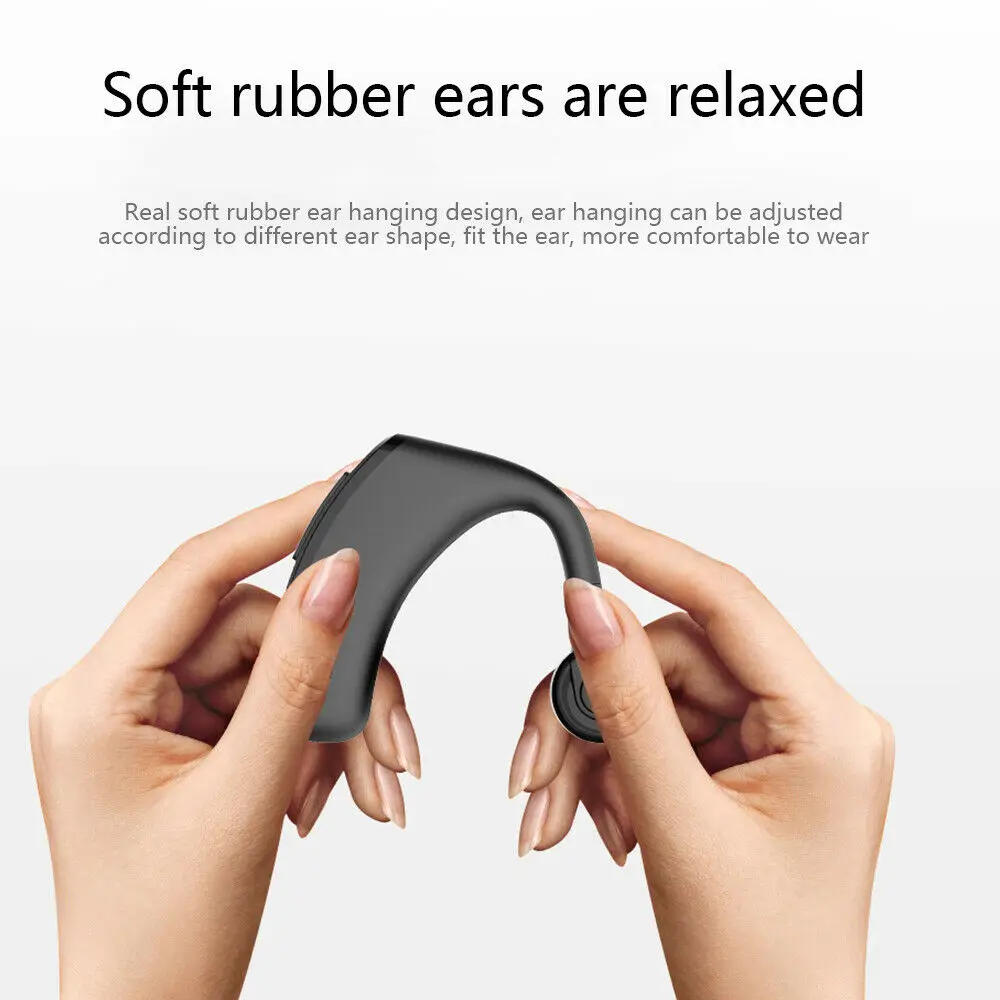 5,0 Bluetooth 9D стерео бизнес Bluetooth гарнитура громкой связи беспроводные наушники для водителя спорта спортзала