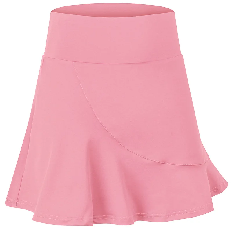 Summer New Sports Shorts Women Fitness Running Training Loose Short Skirt Quick-Dry Fake Two-Piece Cheerleaders Tennis Culottes