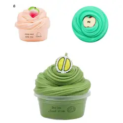 Slime perfumado de 60ml para niñas, fruta segura, bricolaje, alivio de la ansiedad, Nube de cereza, Slime, nube de barro, Slime