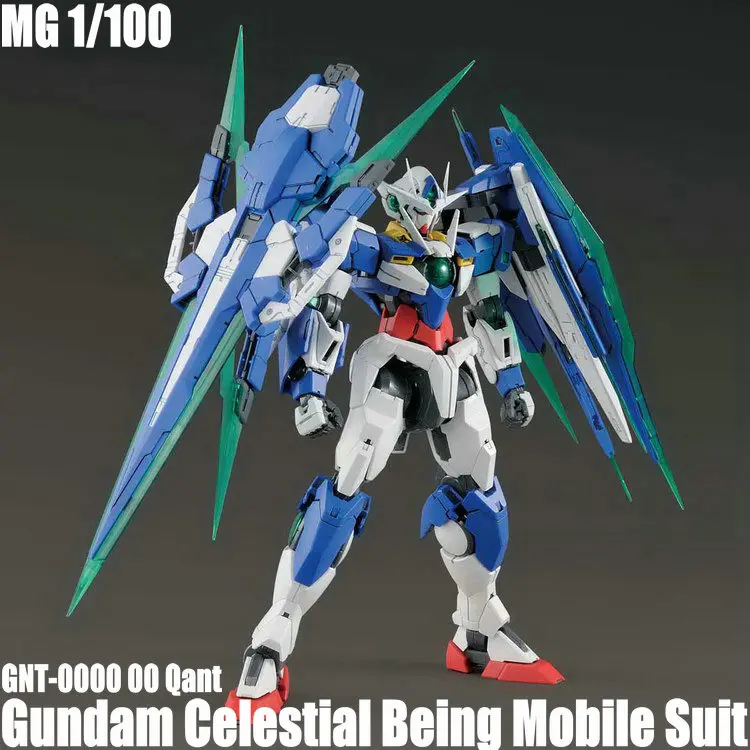 Фигурки героев аниме DABAN 8822 Gundam MG 1/100 Celestial Be Mobile Suit GNT 0000 00Q IV набор моделей
