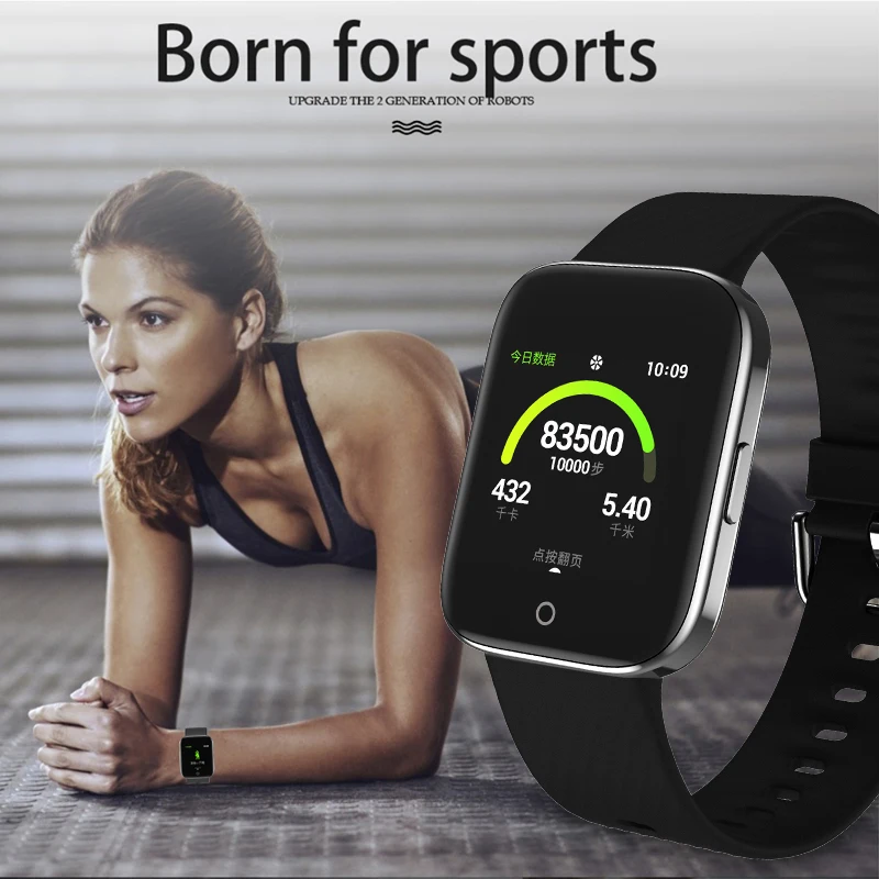 LIGE Новые смарт-часы для мужчин и женщин IP68 Водонепроницаемый фитнес-трекер спортивный браслет шагомер для Android ios smartwatch