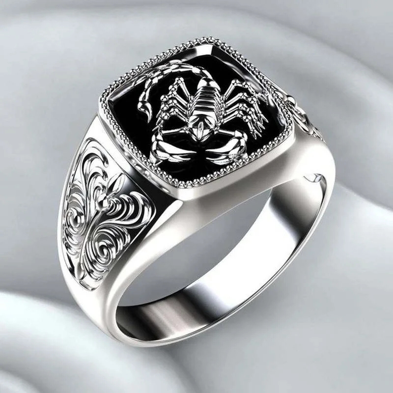 (4-0044) Stainless Steel - Chunky Ring.