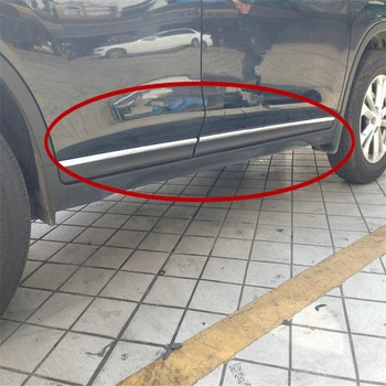 

WELKINRY for Nissan X-TRAIL T32 2013 2014 2015 2016 2017 stainless steel car body door side moulding trim