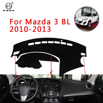 

PNSL Car Dashboard Cover Dash Mat Dash Pad Carpet For Mazda 3 BL 2010-2013 Sun protection anti - slip anti - uv