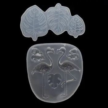 

Tropical Palm Leaf Beach Fondant Epoxy Resin Silicone Mold Sugarcraft Cupcake Topper Polymer Clay Jewelry Making Crafts