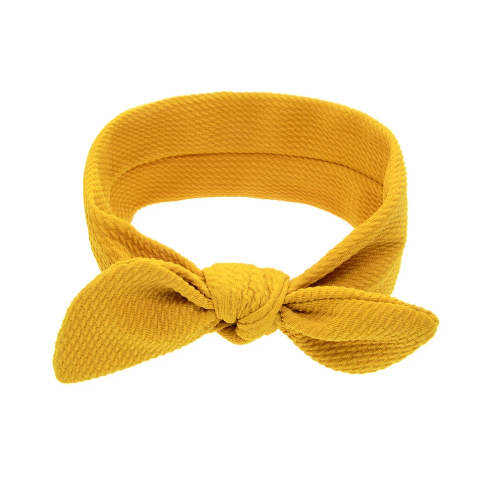 Baby Headband Set 1 PCS Baby Elastic Headband Headwear Girl Hair Bow Knot Infant Newborn Bow Bowknot Clothes Accessories Turban Kids Children