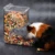 Portable Hamster Rabbit Hedgehog Food Dispenser Acrylic Clear Automatic Feeder Pet Supply Кормушка для домашних животных