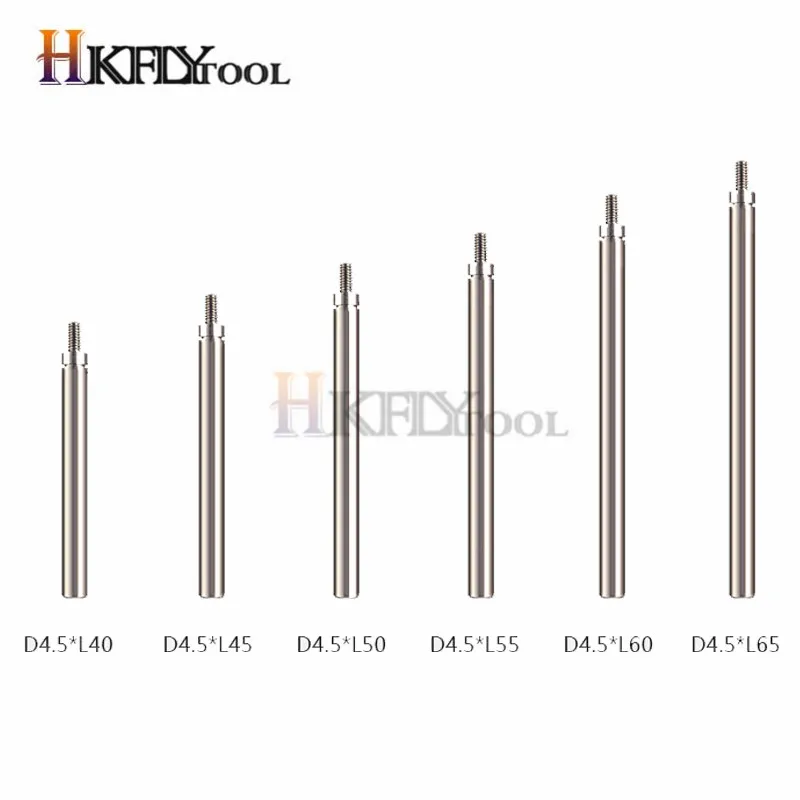 Stainless steels extension legs for indicator Extension Stem Rods For Dial Indicators Probe Connecting Rod HSS M2.5*10mm-100mm dial indicator extension rod