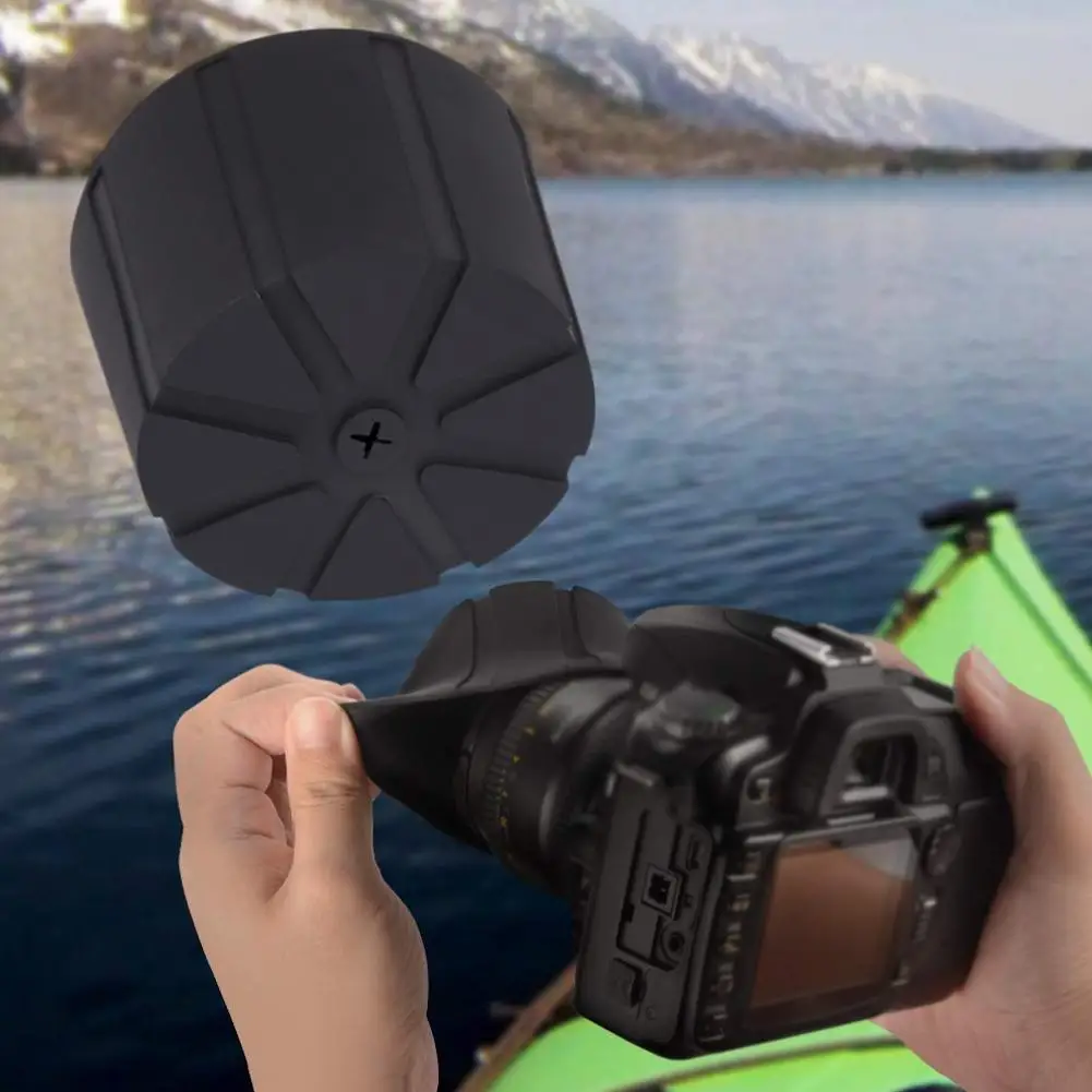 Силиконовая Защитная крышка для объектива для DSLR, универсальная крышка для камеры Canon, Nikon, sony, Olypums, Fuji, Lumix, защита от пыли, защита от падений