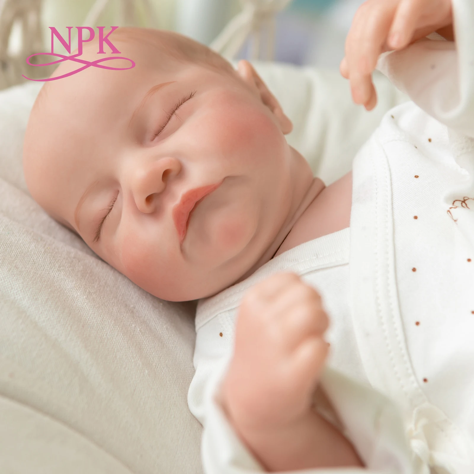 NPK 19inch Levi Full body Silicone Bebe Doll reborn Doll Soft Touch Boy or  Girl Body Hand-detailed Painting Art Newborn Baby
