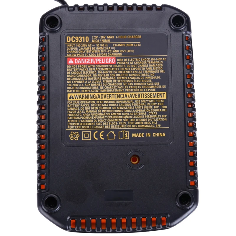 Зарядное устройство для Dewalt штепсельная вилка европейского стандарта DC9310 7 2 в 18