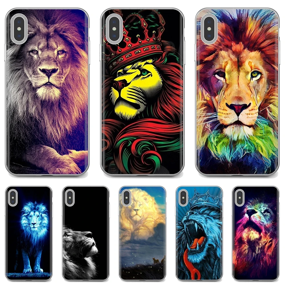 Силиконовый чехол King Lion для Samsung Galaxy J1 J2 J3 J4 J5 J6 J7 J8 Plus 2018 Prime 2015 2016 2017 EU | Мобильные