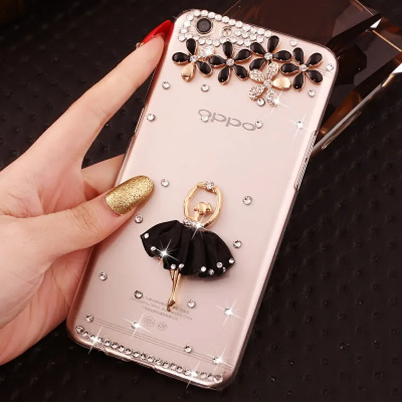 

Bling Glitter Diamond Phone Case+Crystal Rhinestone Cases Cover For OnePlus 3T OnePlus 5 5T OnePlus 6 6T OnePlus 7 7T