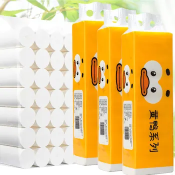 

2019 14 Roll Toilet Paper Bulk Roll Bath Tissue Bathroom White Soft 4 Ply for Home