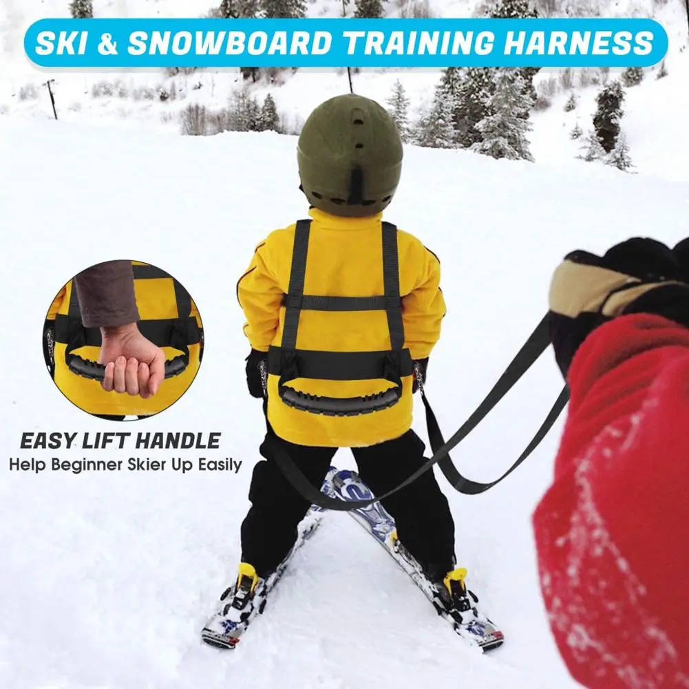 Multifunctional Skiing Safety Belt Reliable Safe Guidance High Quality Children Ski Shoulder Strap with Traction Rope 2