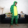 Kigurumi Onesies Cosplay Green dinosaur adult pyjamas for men and women halloween costumes pajamas Animal Sleepwear Jumpsuit ► Photo 2/4