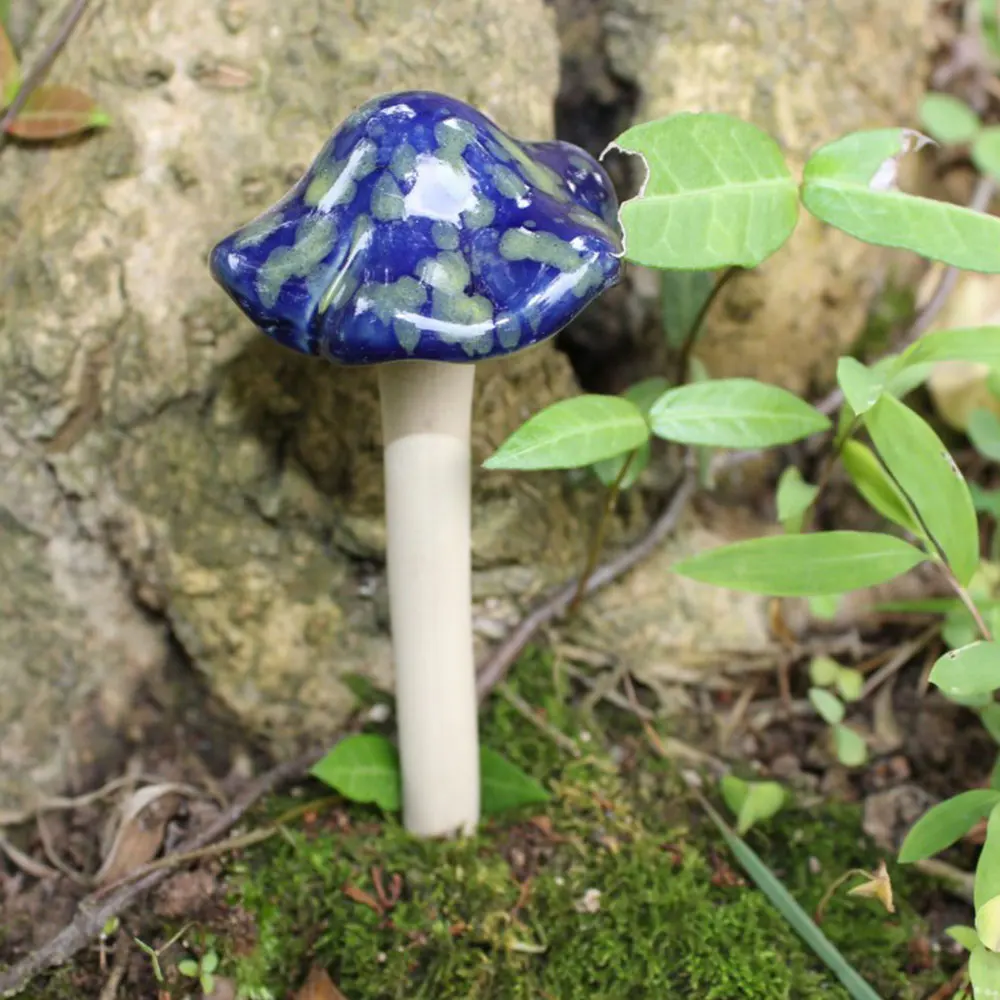 Керамический гриб миниатюрный гриб керамический Toadstools фигурка Фея декоративное украшение дома эмуляция изысканные поделки
