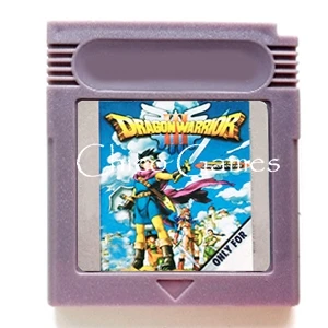 

Dragon Warrior III Video Game Memory Accessories Cartridge Card for 16 Bit Console