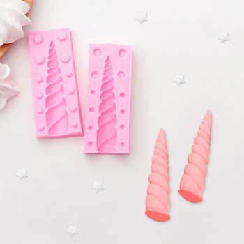 

Silicone mold 10 × 8 cm "Unicorn horn"
