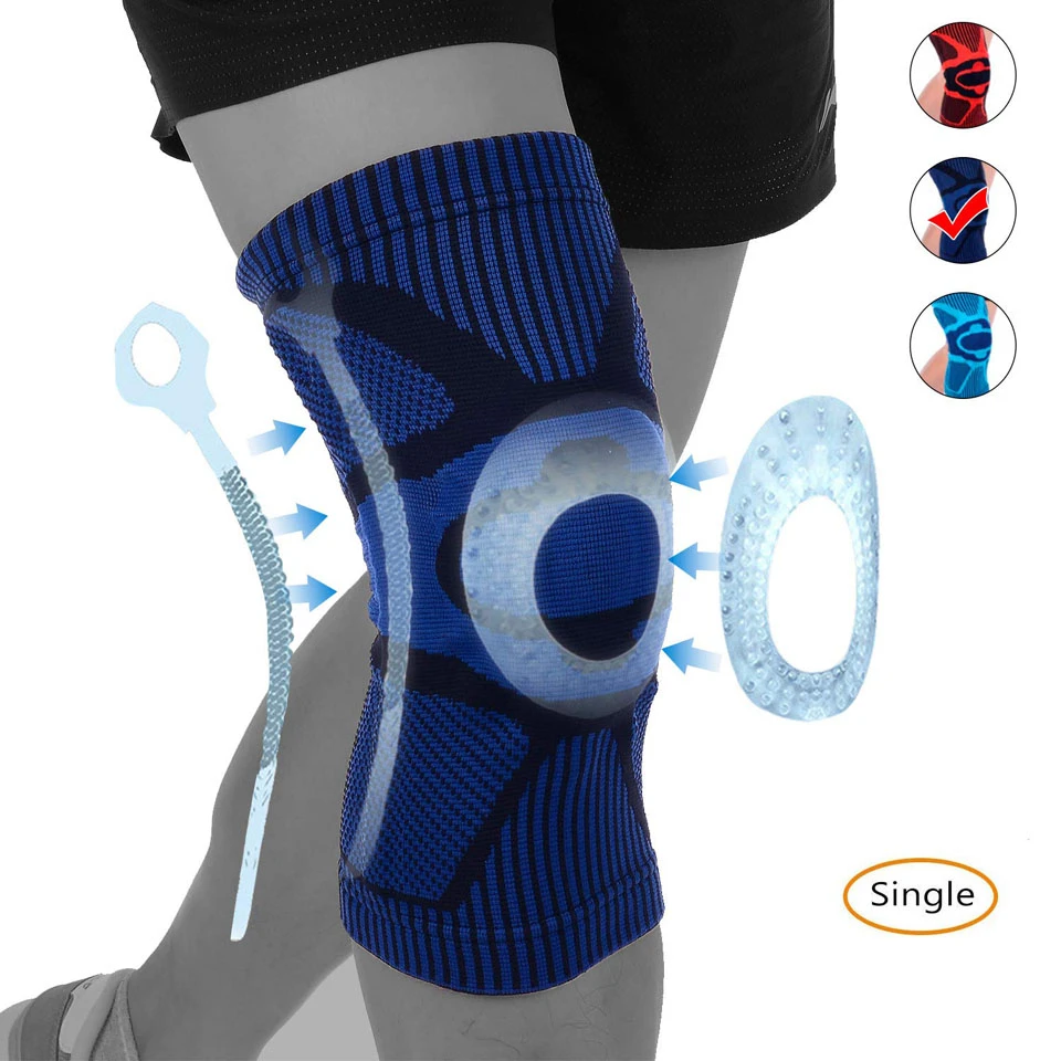 1pcs Professional Knee Brace Compression Sleeve Best Knee Pads Knee Braces For Men Women Medical Grade Knee Sleeves Support Braces Supports Aliexpress