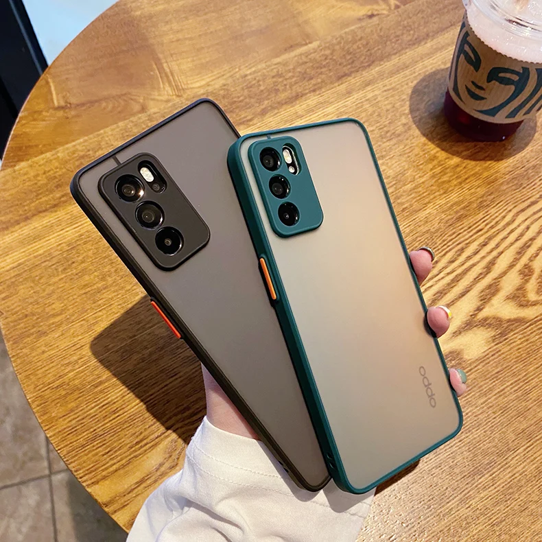 Shockproof Hard Matte Soft Bumper Case