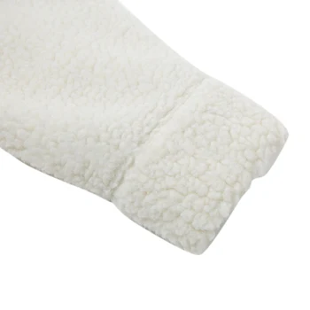 

2019 Women Autumn And Winter Fur Collar Faux Fur PU Leather Slim Long-sleeved Warm Coat