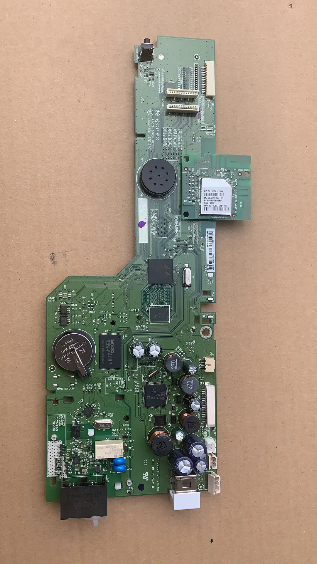 Основная логическая/форматорная плата P4C78 P4C78-60038 для принтера hp Photosmart