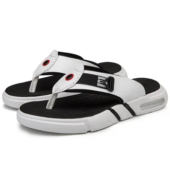 

sandals man beach slide 2020 hombre sandalle piscine heren verano rubber homme erkek sandalias summer de playa leather couro da