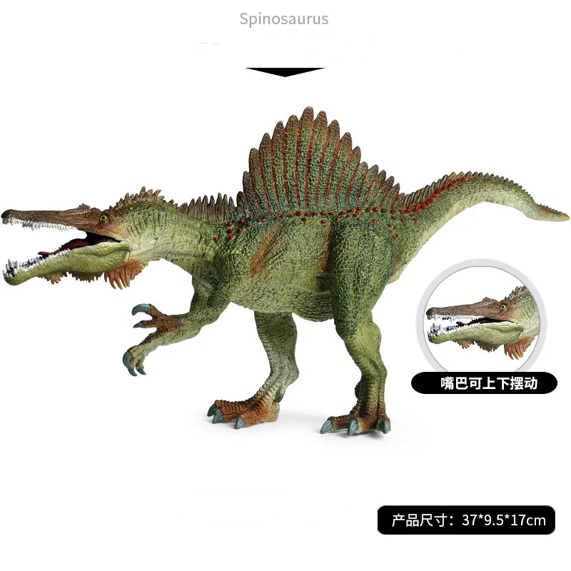 

Simulation Spinosaurus Dinosaur Action Figure S. marocannus Spino Animal Model Collector Kid Toys Decor