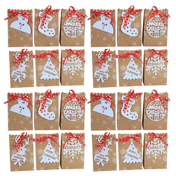 

24 Pcs 1 Set Reusable Storage Bags Convenient Favor Bags Festive Candy Bags