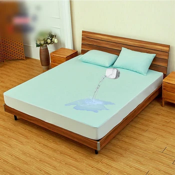 

Hypoallergenic Quilted Bed Waterproof Bamboo Fiber Anti-mite Bed Cover Anti-skid Mattress Cover Washable Mattress Protector
