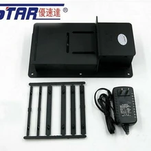 U-star UA-400 маленькая Настольная пила, Мини электрическая настольная пила с 6 шт. установленными правилами