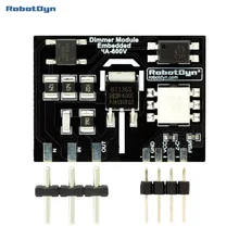 Módulo dimmer incorporado, 1 canal, lógica 3.3v/5v, 16a, 600v