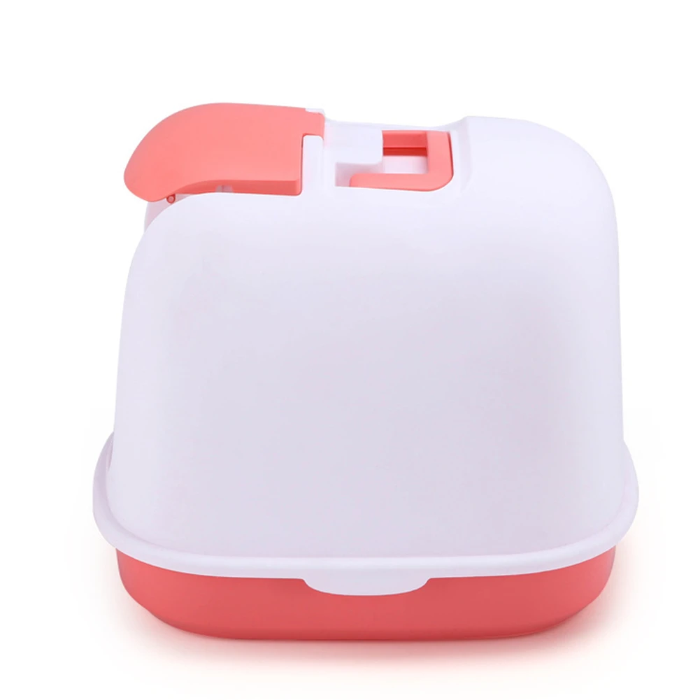 Totally Closed Cat Sandbox Kitten Litter Box with Scoop Pet Toilet Training Detachable Anti Splash Bedpan Pets Cleaning Supplies Totally Closed Cat Sandbox Kitten Litter Box with Scoop Pet Toilet Training Detachable Anti Splash Bedpan Pets Cleaning Supplies
