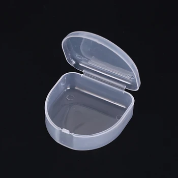 

1pc Denture Storage Orthodontic Retainer Case Dental Tray Box Denture Holder Orthodontic Braces Mouthpiece Organizer Oral Care