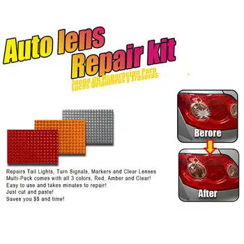 

Car Lens Repair Film Kit Multi-Pack Scratch-resistant Headlights Taillight Repair Tool Set Car Lights Crack Repair Film kit