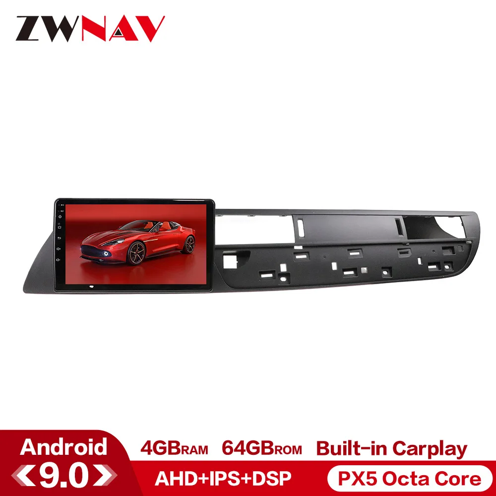  Carplay DSP IPS 4+64 Android 9.0 car multimedia player Citroen C5 201 2011 2012 GPS Glonass navi ra