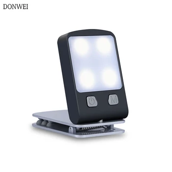 

Mini Rechargeable Book Led Light For Kindle Paper Book Rotating 4 Mode Bright Eye Protection Reading light Running Night Light