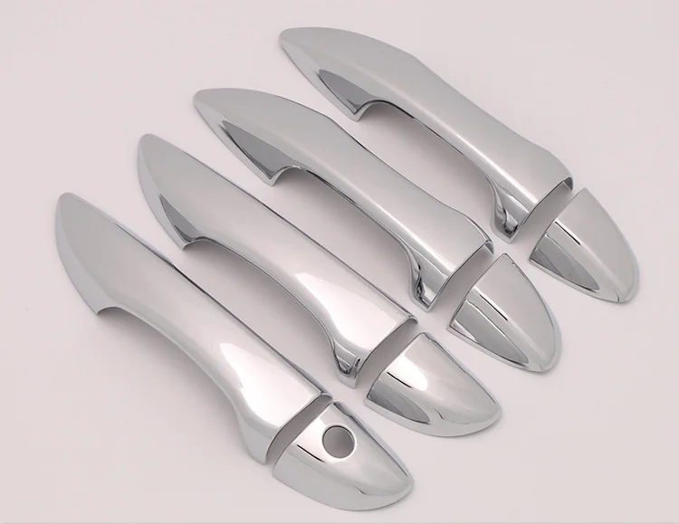 

8pcs ABS Chrome Door Handle Cover Outer Sticker Exterior decoration For Toyota Corolla 2014 2015 2016 2017 Altis Chrome XG-002