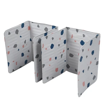 

2 Pcs Set Splash Guard Board Guard Geometric Printed Aluminum Foil Block Barrier Stove Cooking Anti-Splashing Oil Baffle Kitchen