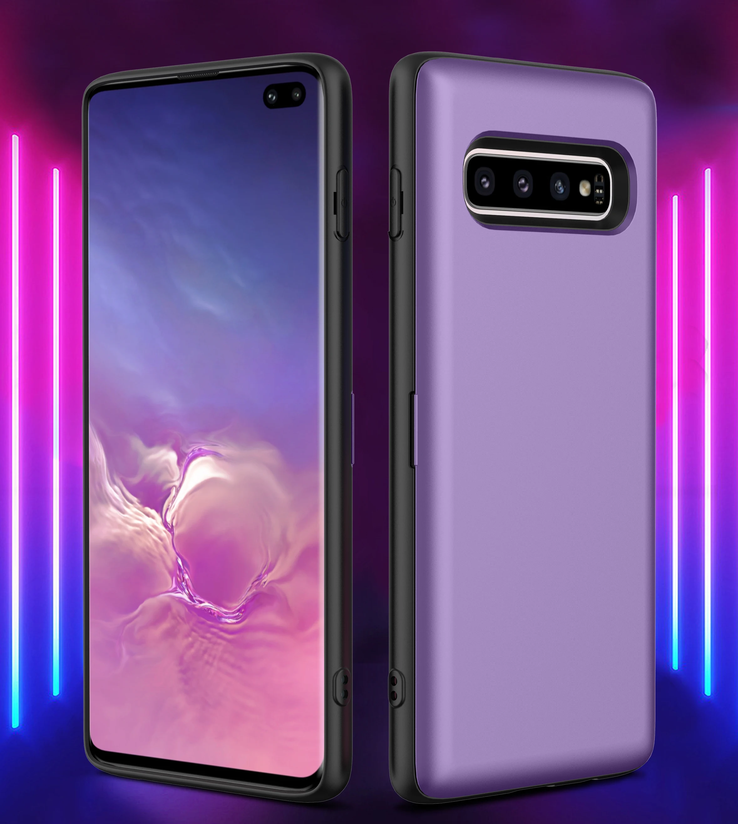 Чехол для телефона с держателем карт Samsung Galaxy Note 8 9 10 Plus чехол бумажник Карманный
